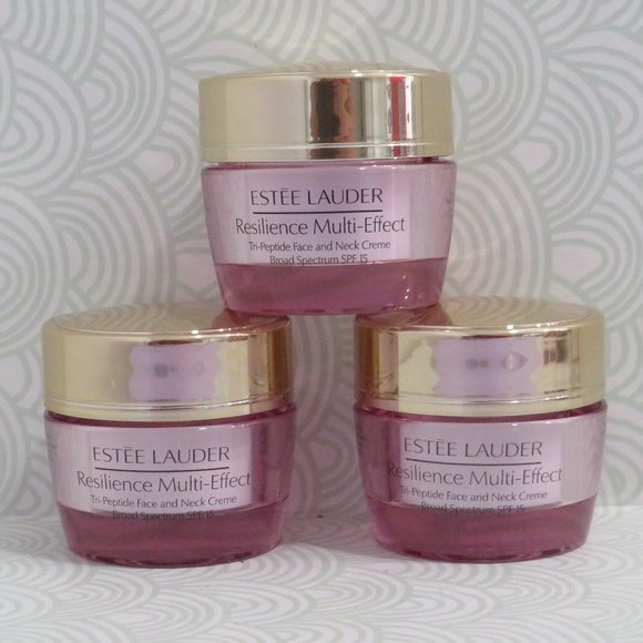 ESTEE LAUDER💥RESILIENCE MULTI-EFFECT TRI-PEPTIDE FACE AND NECK CREME 0.5 OZ💥 - Picture 1 of 3